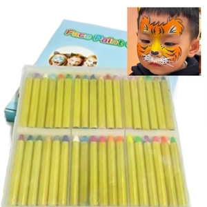 Bâtons de peinture corporelle en acrylique, facilement lavables, <span class=keywords><strong>maquillage</strong></span> pour enfants, <span class=keywords><strong>kit</strong></span> de tatouage pour <span class=keywords><strong>carnaval</strong></span> - Product Image 2
