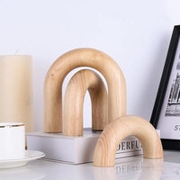 Arches en bois de décoration pour lot de 3 décorations pour l'intérieur de la maison autres articles de décoration accessoires vente en gros