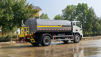 Camion-citerne à eau Foton Ruiwo ES7 15000 litres Diesel 4x2 avec transmission automatique, pulvérisation avant et canon à eau arrière