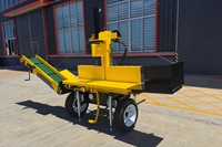 Fendeuse de bûches verticale super robuste avec options de chargement