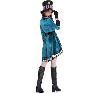 Disfraz de Bruja Malvada para Mujer Adulta, Estilo Sombrerero, para TV/Película, Halloween, Gótico, de Lujo, con Sombrero, Traje de Poliéster - Product Image 2
