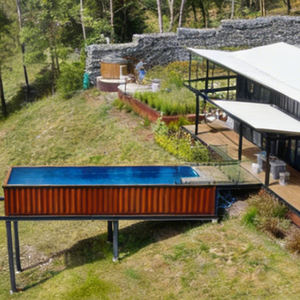 Piscines de patio, piscine modulaire, piscine en fibre de verre, piscine, piscine à vagues en verre, canapé de piscine, piscine préfabriquée, piscine extérieure - Product Image 4