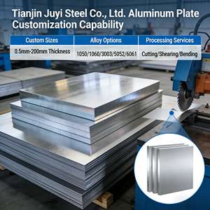 Lámina <span class=keywords><strong>de</strong></span> Aluminio Lisa 3003 3004 3105 H24 ASTM B209, Espesor <span class=keywords><strong>de</strong></span> 0.3-8 mm, Placa <span class=keywords><strong>de</strong></span> Aluminio Antioxidante para Utensilios <span class=keywords><strong>de</strong></span> Cocina/Muros Cortina - Product Image 2