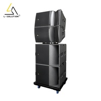 Système de sonorisation de scène L-solution A15 Pro avec haut-parleur passif bidirectionnel néodyme 15 pouces 700W/1500W et subwoofer KS21 pour ligne de basses