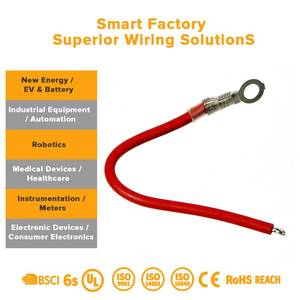 Arnés de Cableado con Certificación UL-CSA de PTFE y Caucho EPDM con Conector de Conexión Rápida y Cable de Equilibrio JST-XH para Paquete de Baterías - Product Image 3