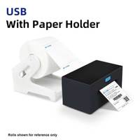 POS 4 pouces USB sans fil imprimante d'étiquettes thermiques 4x6 feuille de route autocollant reçu et imprimante d'étiquettes d'expédition de codes à barres