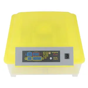 Incubateur à 48 œufs, contrôle automatique de la température, incubateur automatique à LED intégré, retourneur automatique