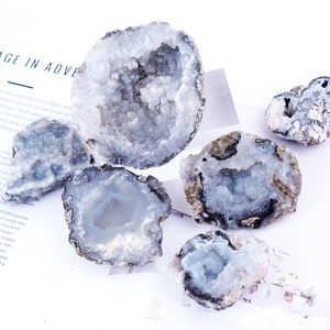 Piedras curativas de cuarzo de cristal Natural de alta calidad, espécimen Mineral, geodas Trancas - Product Image 4