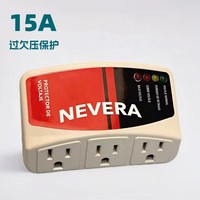 Protecteur de surtension 1875W 120V 15A pour téléviseur et réfrigérateur, prise anti-baisse de tension unipolaire en matériau PC, protection contre les surtensions pour réfrigérateur, type courant alternatif