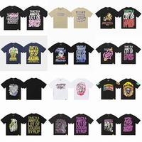 Camiseta de Manga Corta para Hombre y Mujer, 230g, 100% Algodón, Diseño de Dibujos Animados Hip Hop, Transpirable, Original, con Estampado 'THAT'S AWFUL LOT COUGH SYRUP'