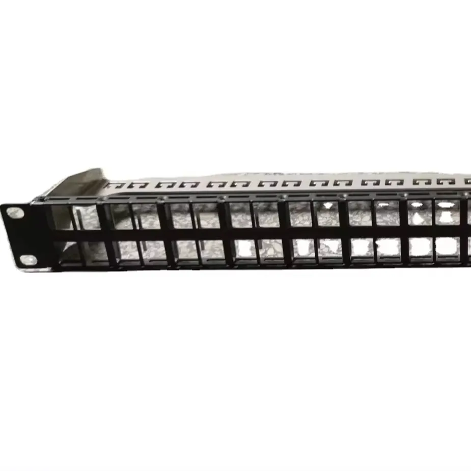 Xxd thiết kế mới 48 cổng dày đặc trống Patch Panel UTP Cat6 1U 48 cổng Chất lượng cao trống Patch Panel