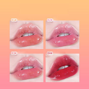 Gloss à lèvres hydratant et nourrissant, scintillant, saveur fruitée, avec grand pinceau, transparent, végétalien, hydratant, pour la vente en gros et marque privée - Product Image 3