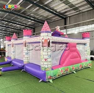 <span class=keywords><strong>Castillo</strong></span> Inflable Comercial con Lona de Princesa, Gran <span class=keywords><strong>Castillo</strong></span> de Brinco para Niños - Product Image 4