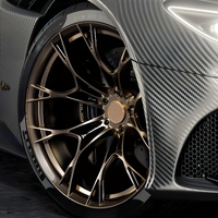 Jantes en alliage forgé JWYC Super Deep Concave 4 pièces, neuves, 17-22 pouces, pour Mercedes, BMW, Audi, ajustement universel personnalisé