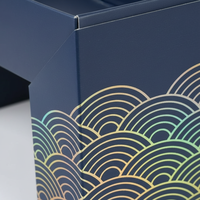 Boîte d'emballage pour traiteur personnalisée avec fenêtre transparente, grande boîte en papier kraft pour aliments, boîte à bento pour le déjeuner