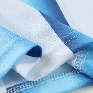 Nouveau Maillot de Foot Rayé Unisexe Personnalisé Coupe du Monde 2026 Espagne Extérieur <span class=keywords><strong>France</strong></span> Paris Haute Qualité Vente en Gros 100% Polyester Manches Courtes - Product Image 2