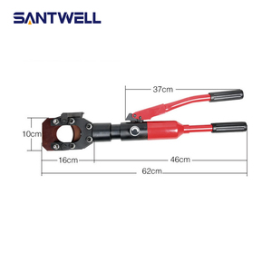 10T <b>Hydraulic</b> Cable <b>Cutter</b> Heavy Duty Wire Rope <b>Cutter</b> for Steel Strand & Aluminum Cables | Manual Cutting Tool - Product Image 2
