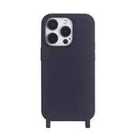 Étui de téléphone portable de luxe en TPU antichoc à porter en bandoulière pour 15/14 Pro Max/7 Plus