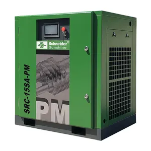 Schneider Sunshine 15HP11KW AC POWER Permanent magnet frequency conversion Screw AIR Compressors