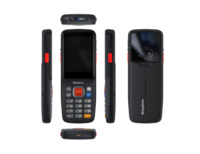 Dellege DT0052 Téléphone portable à clavier numérique avec Android 9 Scanner de codes à barres 2D Bluetooth IP65 PDAS