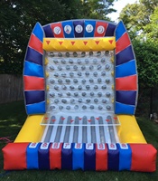 Jeu de carnaval de sport gonflable équipement de location de fête jeux de flipper gonflables pour enfants et adultes jeu de plinko gonflable
