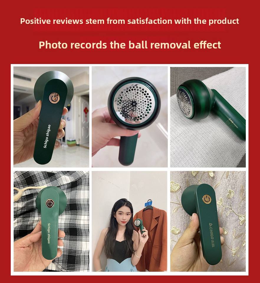 Rechargeable Portable Lint Remover Fabric Shaver - Image 2