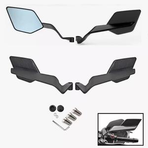 Accesorios para Motocicletas al por Mayor, Espejo <span class=keywords><strong>Retrovisor</strong></span> <span class=keywords><strong>Plegable</strong></span> Universal de Aleación de Aluminio - Product Image 1