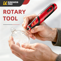 Mini graveur rotatif sans fil KINGVOSPRO KD7012 Type-C, stylo de gravure, mini outil de gravure électrique pour verre