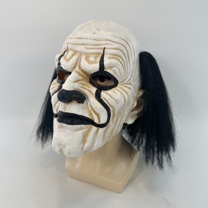 Máscara facial de payaso Broma de miedo para máscara de Halloween Máscaras de cara completa de miedo <span class=keywords><strong>Joker</strong></span> Payaso Cosplay para hombre <span class=keywords><strong>Mujer</strong></span> <span class=keywords><strong>Disfraz</strong></span> - Product Image 4