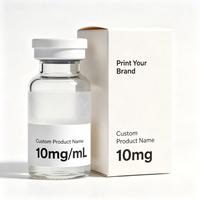 Personnalisez votre logo, emballage de flacon unique, étiquettes et boîtes de 3 ml, emballages de 2 ml/3 ml/10 ml pour produits peptidiques