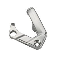 Support d'adaptation d'étrier de frein de moto en aluminium usiné CNC Ebriway pour kit de conversion de frein à disque de VTT