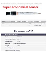 Knick Online Sensor pH Elektroda Kaca pH Meter SE 515 Cina