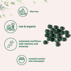 OEM ODM <span class=keywords><strong>500mg</strong></span> <span class=keywords><strong>Spirulina</strong></span> Tablet Suplemento Nutricional Bulk Mixed <span class=keywords><strong>Spirulina</strong></span> Chlorella <span class=keywords><strong>Tablets</strong></span> - Product Image 3