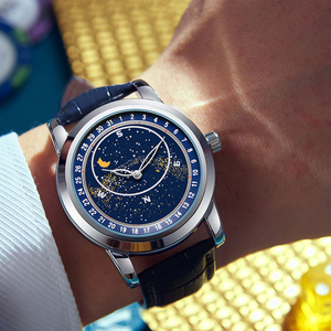 Nouvelle montre Starry pour homme, quartz, calendrier, lumineuse, mode décontractée, étanche - Product Image 6