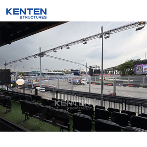 KENTEN Singapore Project Stand d'exposition à deux étages, Tente événementielle de course, Stand d'exposition extérieur à double étage pour le Grand <span class=keywords><strong>Prix</strong></span> de F1 - Product Image 6