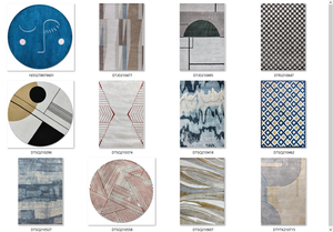 Square <strong>Round</strong> Rectangle Machine Custom Wool Carpet Woven <strong>Rugs</strong> Living Room Carpets <strong>Large</strong> Size for Sale - Product Image 4