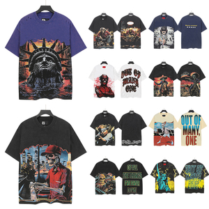 T-shirt Grafica di Alta Qualità <span class=keywords><strong>God</strong></span> Brand, 100% Cotone, Stile Y2K Oversize, Streetwear, T-shirt Vintage da Uomo - Product Image 1