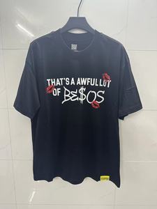 เสื้อยืดกันไอไซรัปของผู้ชายยี่ห้อดังพิมพ์ลายคลาสสิกแบบสแกนได้เสื้อแขนสั้นสำหรับผู้ชาย - Product Image 2