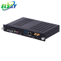 ELSKY OPS PC 9950 offre spéciale 6/7/8GEN i7 mini pc 4K carte mère ddr4 DP haute qualité 4G carte sim slot carte mère support win7/8/10