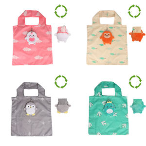 2025 nouvelle vente chaude mignon Mini jouets en peluche jouet pour chien respectueux de l'environnement avec sac à provisions promotionnel pour les enfants - Product Image 6