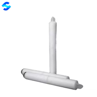 Élément filtrant plissé en PP hydrophile de 40 pouces, haute viscosité, 0,45 micron, pour la filtration des procédés chimiques avec un débit élevé
