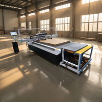 Modèle promotionnel IGOLDENCNC Q3 avec chargement automatique par aspiration, réglage automatique de la hauteur, carton, caoutchouc, etc.