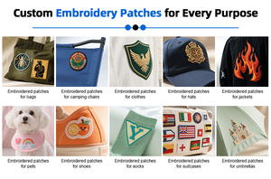 맞춤 제작 국기 자수 벨크로 패치 | 의류 및 백팩용 OEM/ODM 택티컬 사기 진작 배지 - Product Image 3