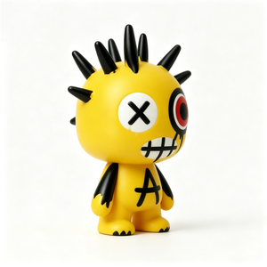 Promotion : Boîte Mystère – Figurine Artisanale en PVC Personnalisée, Poupée Jaune Moelleuse, Jouet d'Art de Collection pour Décoration Intérieure - Product Image 5
