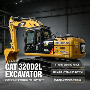 รถขุดตีนตะขาบ Caterpillar 320D2L มือสอง นำเข้าจากญี่ปุ่น น้ำหนัก 20 ตัน รุ่น CAT 320D 320DL 320D2 รถขุดมือสองคุณภาพสูงสำหรับขาย - Product Image 1