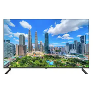 2023 Gaorui Product OEM Wholesale Direct Cheap Price 90 95 98 105 Smart TV LED Televisions 4K Android TV Used for Hotel Black