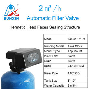 Cheap Price 2000LPH 2TPH F71P 54502 F71P1 Automatic Filter Valve for Seawater Desalination - Product Image 5