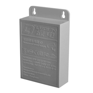 Cámara de Vigilancia de 12V 2A Resistente a la Lluvia, Montable en Pared, con Diseño de Oreja Pequeña (Hikvision), Adaptador de Corriente de 12V 1.5A - Product Image 1