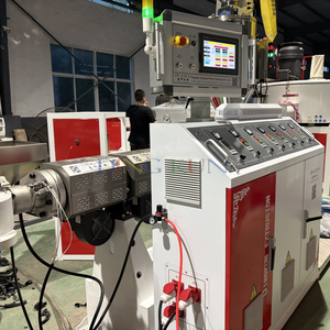 Machine d'extrusion de tuyaux ondulés en HDPE/LDPE |   Pompe à moteur contrôlée par PLC pour la fabrication de conduites flexibles, ligne de granulation de fils - Product Image 4