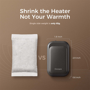 Bộ sưởi tay sạc lại 2 chiếc, tùy chỉnh, bán buôn, có thể tái sử dụng cho trượt tuyết ngoài trời - Product Image 3